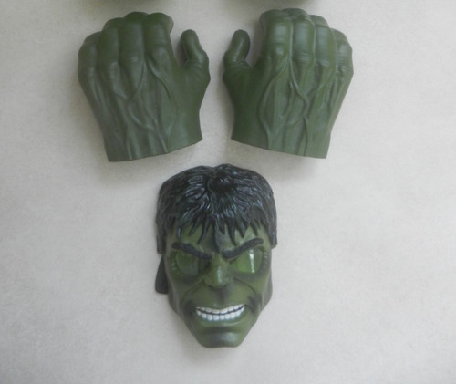 Hasbro 2008 hulk light mask - hasbro,