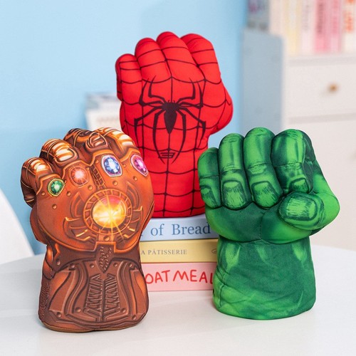 Superhero gloves smash hands - smash,