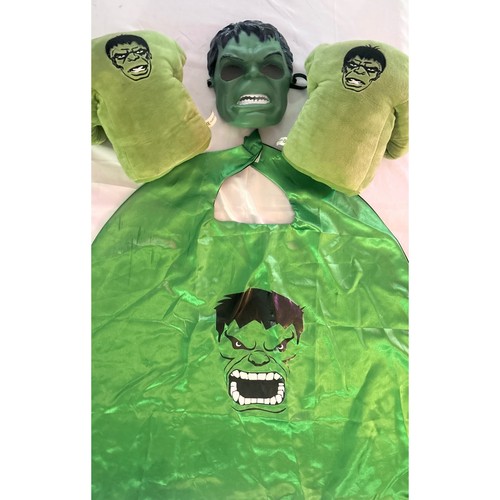 Kids hulk costume set green - kids,