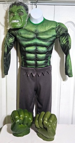 Hulk muscle costume boys 12 - hulk,