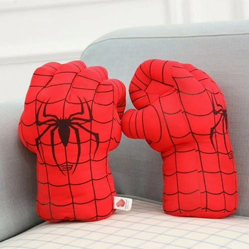 Kids red superhero - superhero, gloves