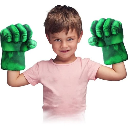 Superhero gloves smash - gloves, hands